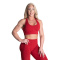 Better Bodies Scrunch Sports Bra Chili Red Better Bodies Scrunch Sports Bra Chili Red