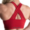 Better Bodies Scrunch Sports Bra Chili Red Better Bodies Scrunch Sports Bra Chili Red