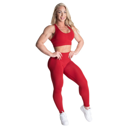 Better Bodies Scrunch Sports Bra Chili Red Better Bodies Scrunch Sports Bra Chili Red