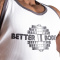 Better Bodies Dumbbell T-Back White