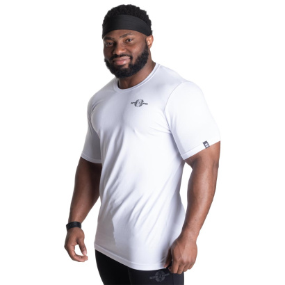 Better Bodies Essential Tapered Tee White Better Bodies Essential Tapered Tee White