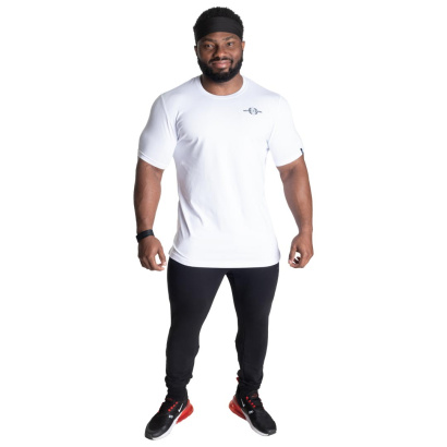 Better Bodies Essential Tapered Tee White Better Bodies Essential Tapered Tee White