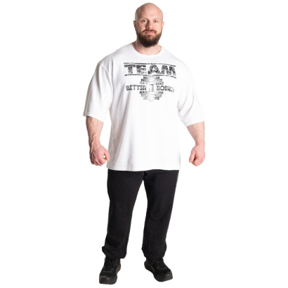 Better Bodies Team Iron Thermal Tee White