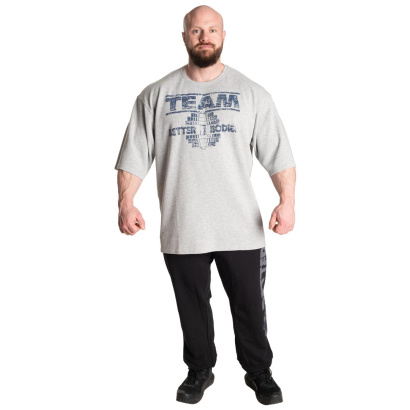 Better Bodies Team Iron Thermal Tee Grey Melange