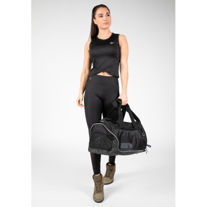 Gorilla Wear Estelle Twisted Crop Top Black