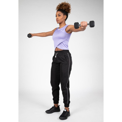 Gorilla Wear Estelle Twisted Crop Top Lilac