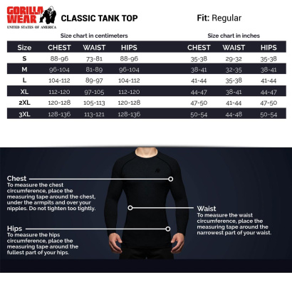 Gorilla Wear Classic Tank Top Light Blue