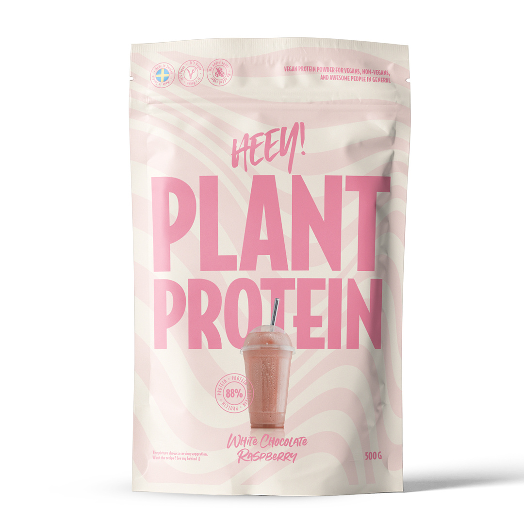 Heey! Veganskt Protein 500 g i gruppen Kosttillskott / Proteinpulver / Veganprotein hos Proteinbolaget (PB-230428)