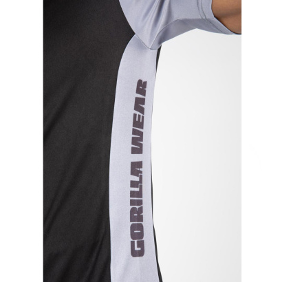 Gorilla Wear Hornell T-Shirt Black/Grey Gorilla Wear Hornell T-Shirt Black/Grey