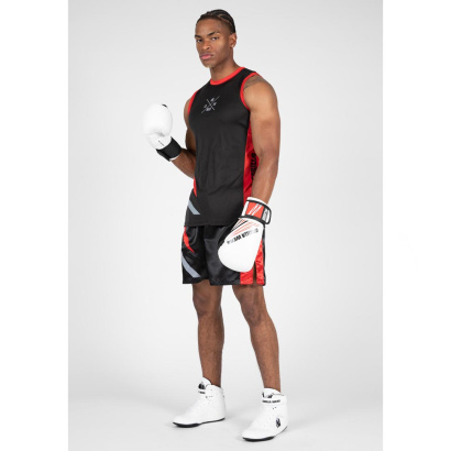 Gorilla Wear Hornell Tank Top Black/Red