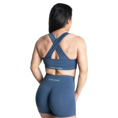 Better Bodies Scrunch Sports Bra Sky Blue Better Bodies Scrunch Sports Bra Sky Blue