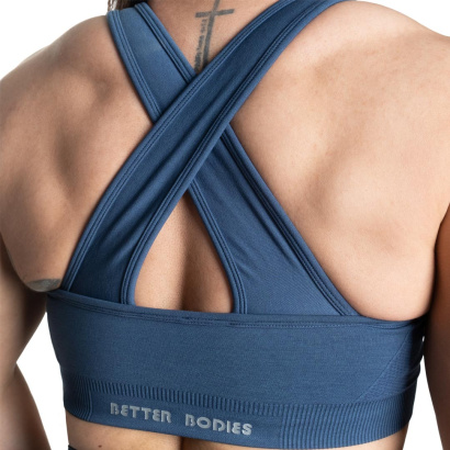 Better Bodies Scrunch Sports Bra Sky Blue Better Bodies Scrunch Sports Bra Sky Blue