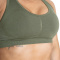 Better Bodies Scrunch Sports Bra Washed Green