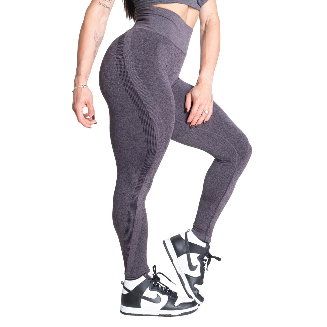 Better Bodies Curve Scrunch Leggings Black Melange S