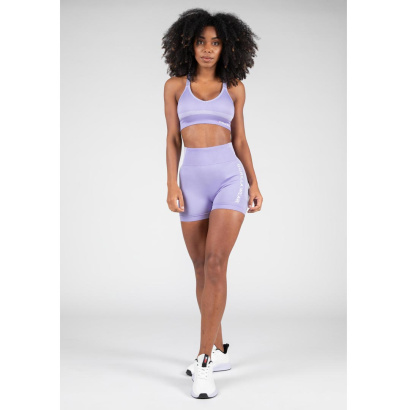 Gorilla Wear Selah Seamless Sports Bra Lilac