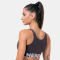 NEBBIA Smart Zip Front Sports Bra Marron