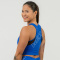 NEBBIA FIT Active Padded Sports Bra Blue