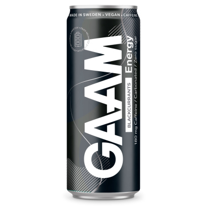 96 x GAAM Energy 330 ml Mixflak 96 x GAAM Energy 330 ml Mixflak