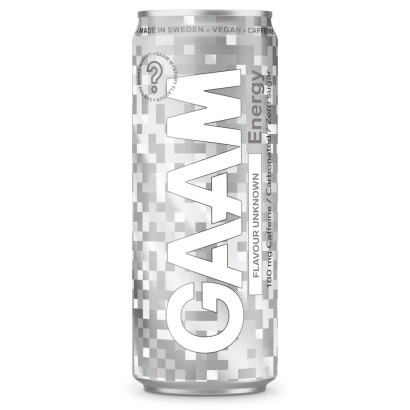 96 x GAAM Energy 330 ml Mixflak 96 x GAAM Energy 330 ml Mixflak