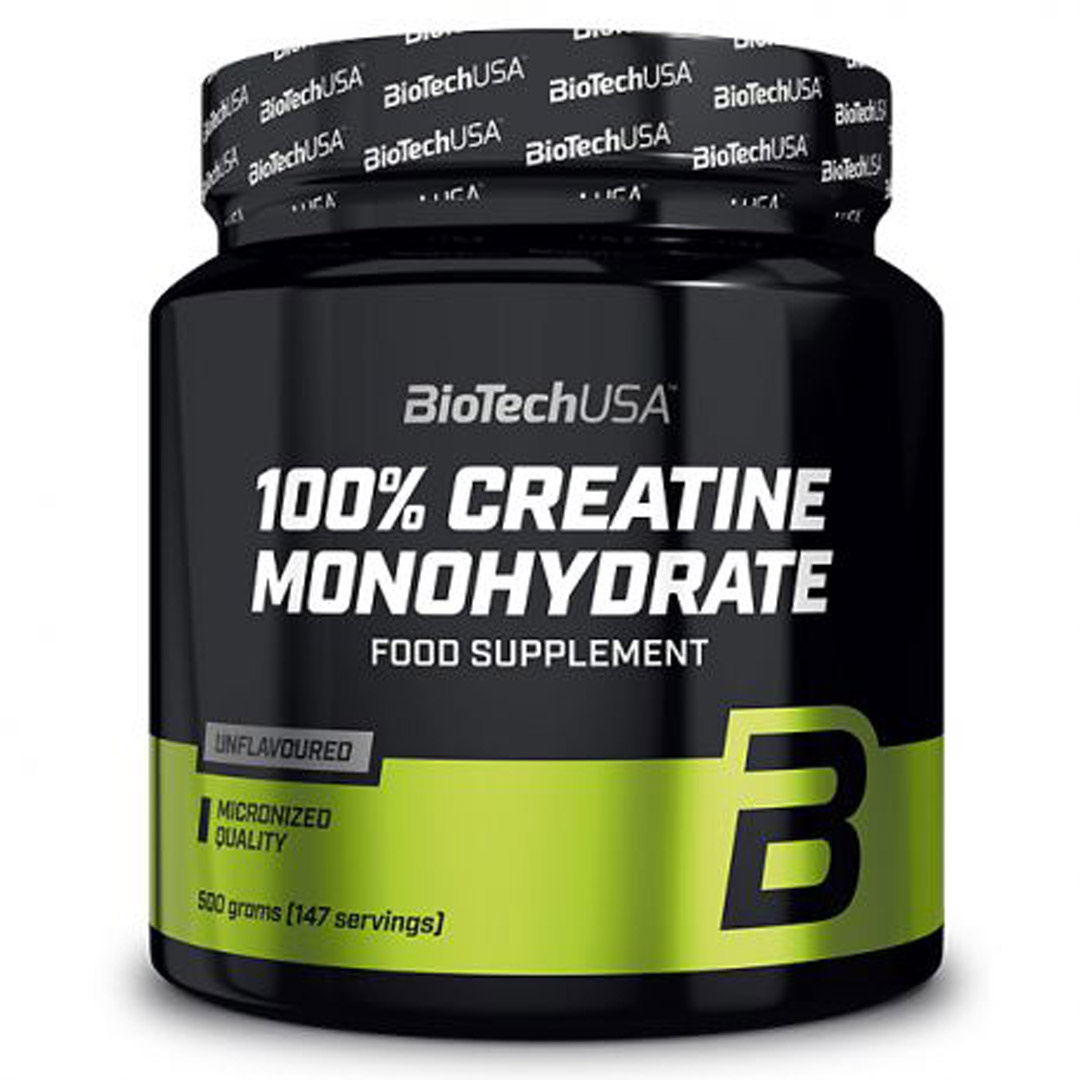 BioTechUSA 100% Creatine Monohydrate 500 g i gruppen Kosttillskott / Kreatin / Kreatin monohydrat hos Proteinbolaget (PB-23522)