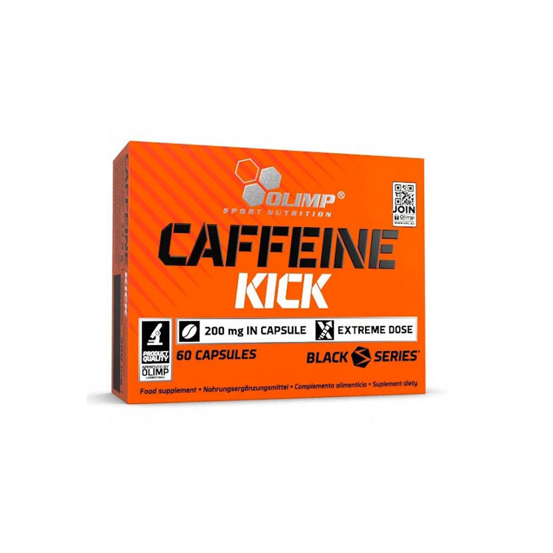 Olimp Caffeine Kick 60 caps i gruppen Kosttillskott / Prestationshöjare / Uppiggande & Fokus hos Proteinbolaget (PB-23578)