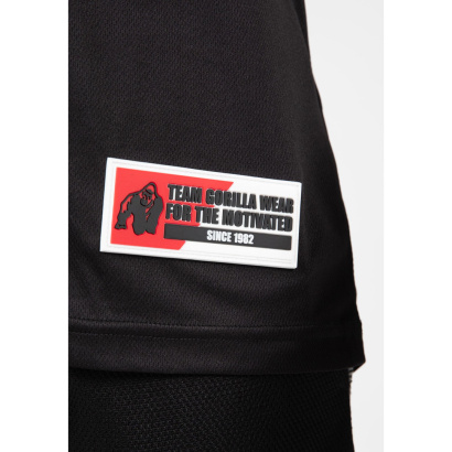 Gorilla Wear Trenton Football Jersey Black/Red