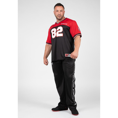Gorilla Wear Trenton Football Jersey Black/Red