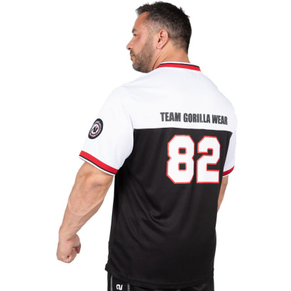Gorilla Wear Trenton Football Jersey Black/White