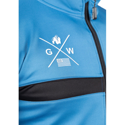 Gorilla Wear Vernon Track Jacket Blue Gorilla Wear Vernon Track Jacket Blue