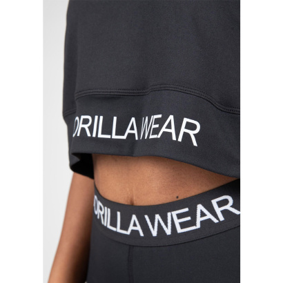 Gorilla Wear Colby Cropped Tank Top Black