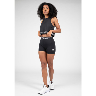 Gorilla Wear Colby Cropped Tank Top Black