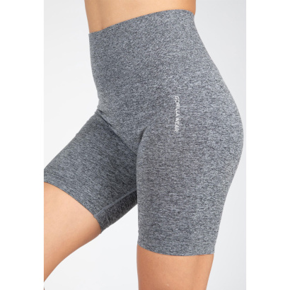 Gorilla Wear Quincy Seamless Cycling Shorts Grey Melange