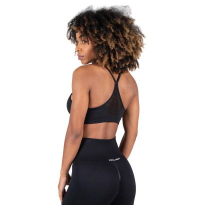 Gorilla Wear Quincy Seamless Sports Bra Black