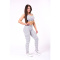 NEBBIA Boho 3D Pattern Tights Light Grey