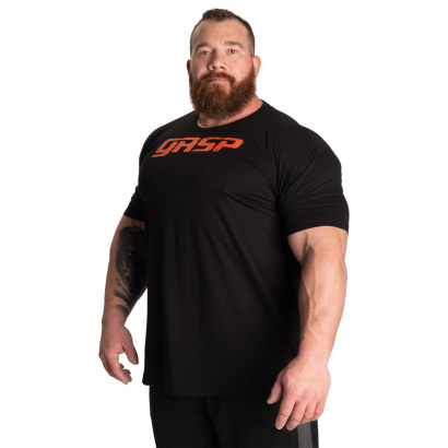 GASP Legacy Gym Tee Black/Flame