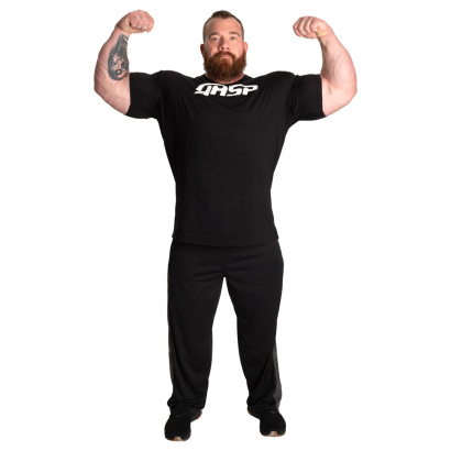 GASP Legacy Gym Tee Black/White