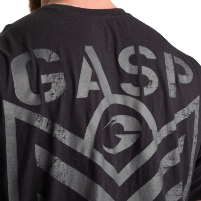 GASP Slub Iron Tee Washed Black GASP Slub Iron Tee Washed Black