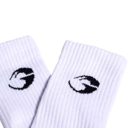 GASP Crew Socks White 1-p GASP Crew Socks White 1-p