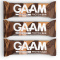 3 x GAAM Protein Bar 45 g Chocolate Almond
