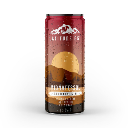 24 x Latitude 65 330 ml Midnattssol - Blodapelsin 24 x Latitude 65 330 ml Midnattssol - Blodapelsin