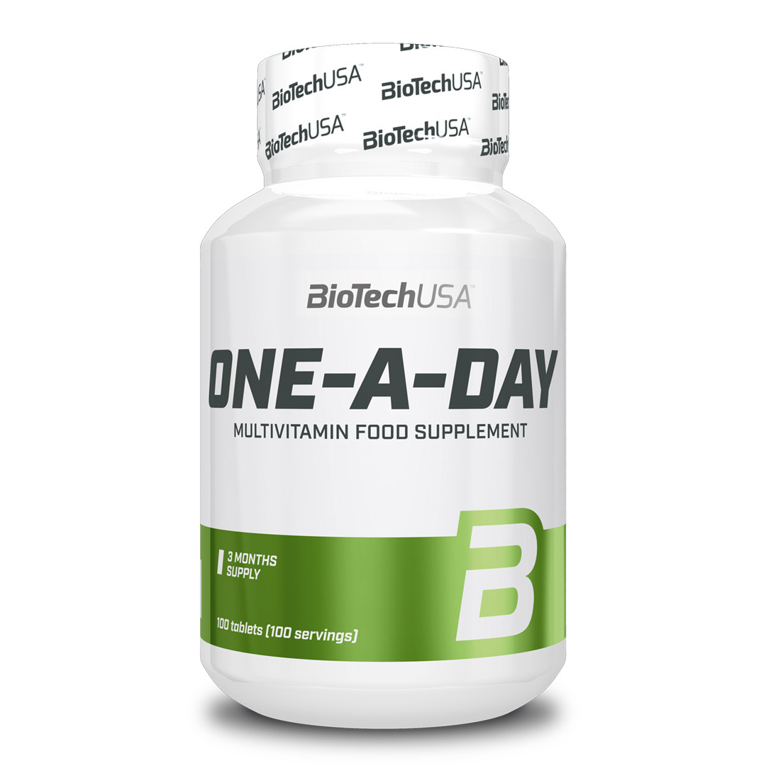 BioTechUSA One-A-Day 100 caps i gruppen Kosttillskott / Vitaminer / Multivitamin hos Proteinbolaget (PB-24728)