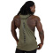 Gorilla Wear Lawrence Hooded Tank Top Army Green
