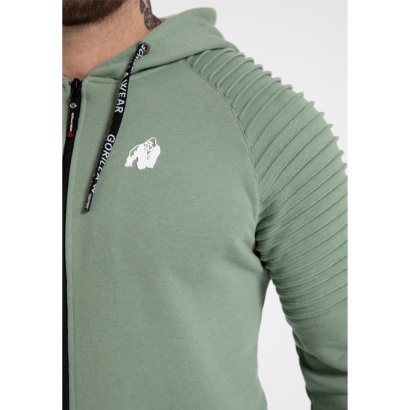 Gorilla Wear Georgia Zipped Hoodie Green Bay
