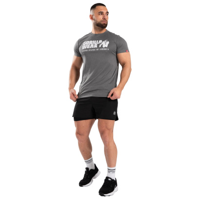 Gorilla Wear Classic Training T-Shirt Grey Melange Gorilla Wear Classic Training T-Shirt Grey Melange