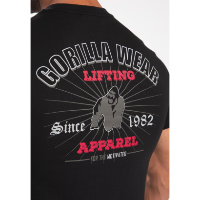 Gorilla Wear Oregon T-Shirt Black Gorilla Wear Oregon T-Shirt Black