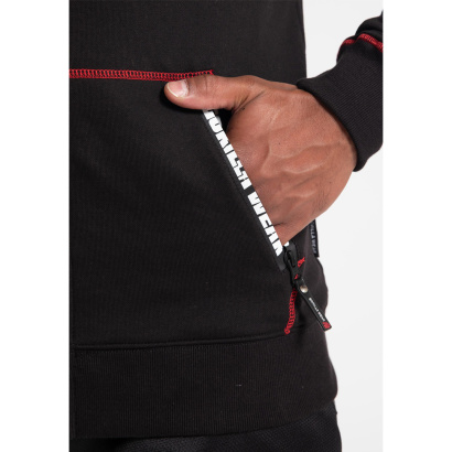 Gorilla Wear Georgia Zipped Hoodie Black