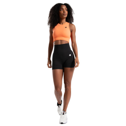 Gorilla Wear Olivia Seamless Crop Top Peach