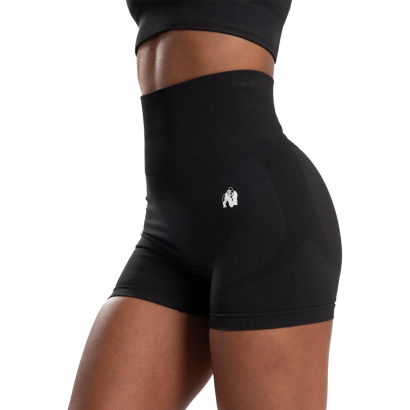 Gorilla Wear Olivia Seamless Shorts Black Gorilla Wear Olivia Seamless Shorts Black