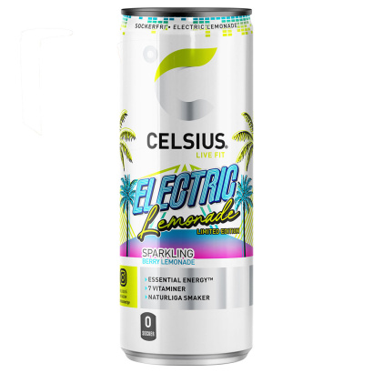 24 x Celsius 355 ml Electric Lemonade