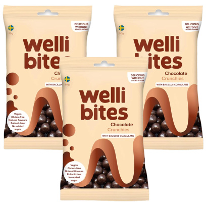 3 x Wellibites Candy 50 g